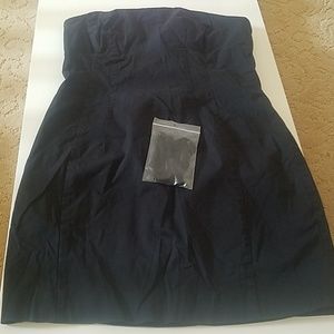 Express tube dress with optional straps